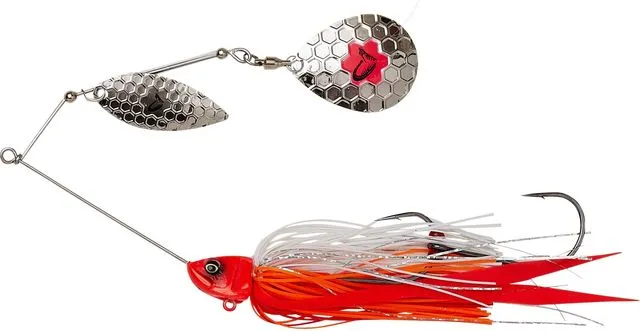 Savage Gear Da Bush Spinnerbait 18cm 42g Red Head Silver