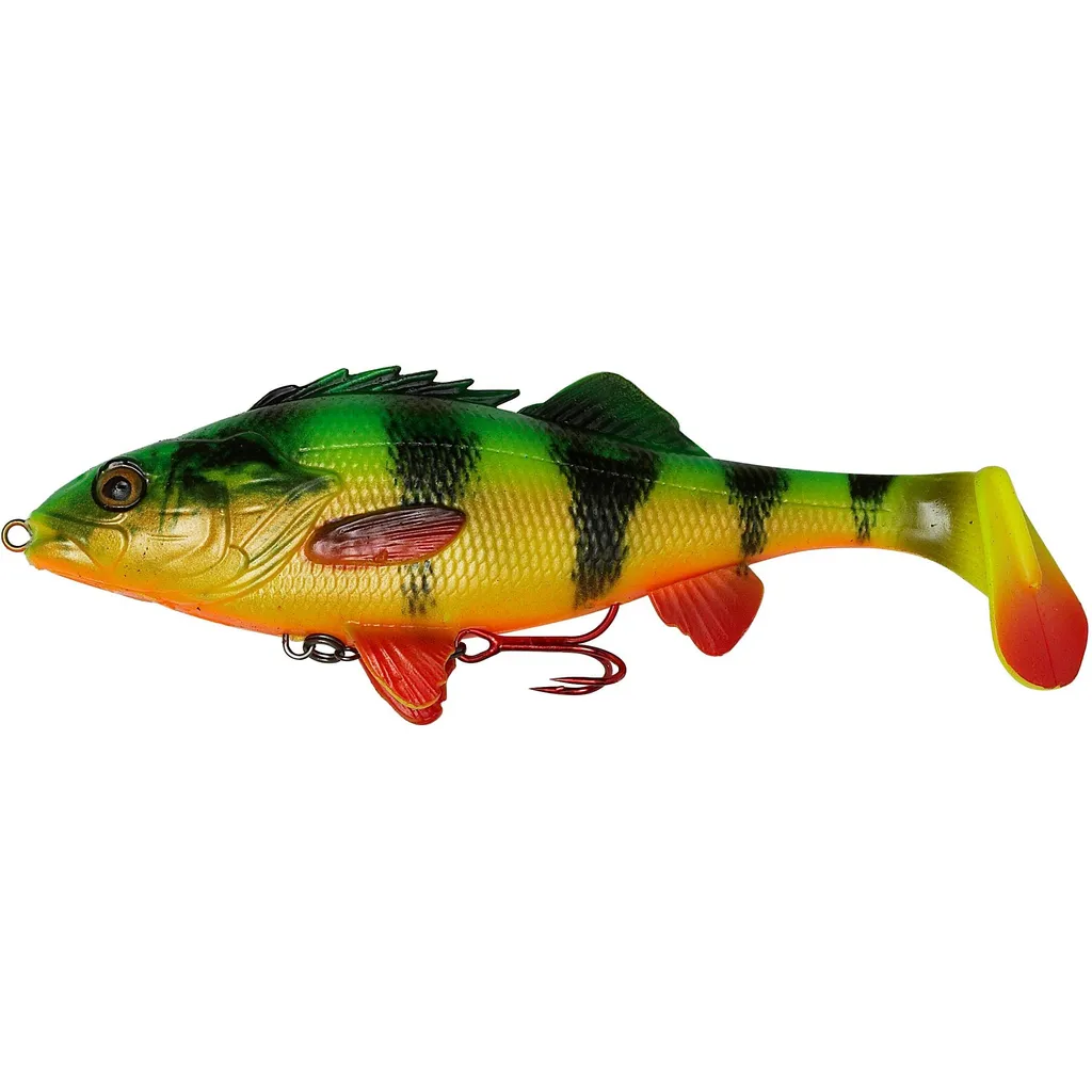 Savage Gear 4D PERCH SHAD Swimbait 12.5cm 23g Firetiger
