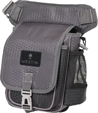 Westin W4 Stalker Bag 2 Boxes 3 Compartments Medium Shoulder Hip Bag Titanium Black