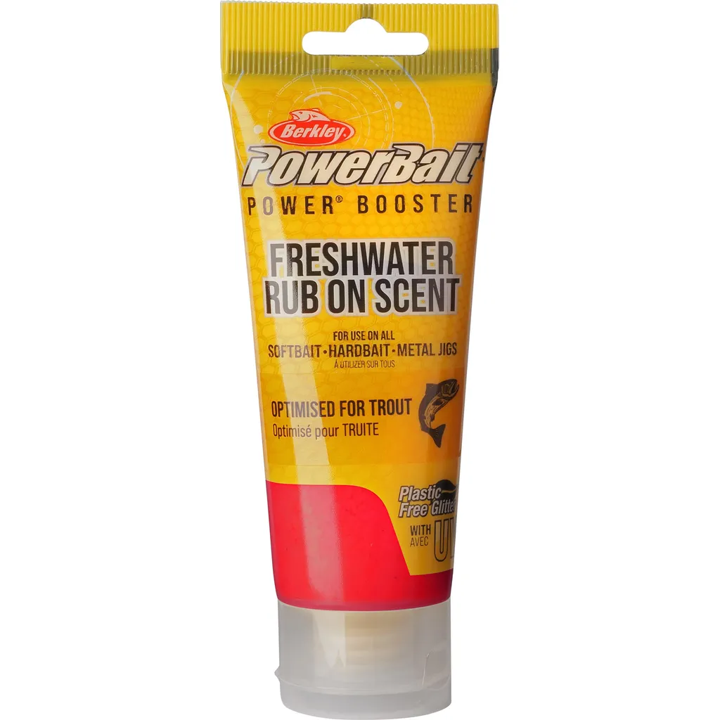 Berkley PowerBait Gel Blutzegel Rot Schwarz Flake