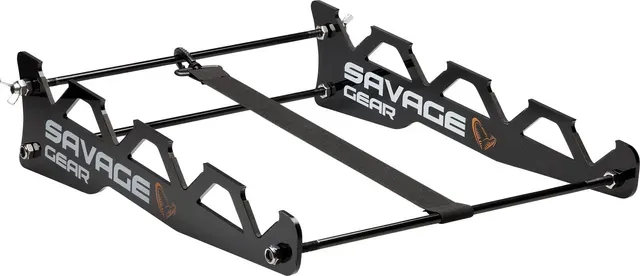 Savage Gear Belly Boat Rod Station 4 Rods Acrylic