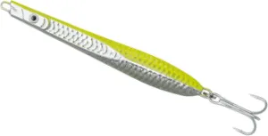 Kinetic Twister Sister Skirted Jig 300g 20cm Chartreuse/Silver