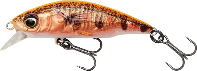 Savage Gear 3D Sticklebait Twitch 5.5cm 0.5–1.5m 7g Fluorescent Orange Copper
