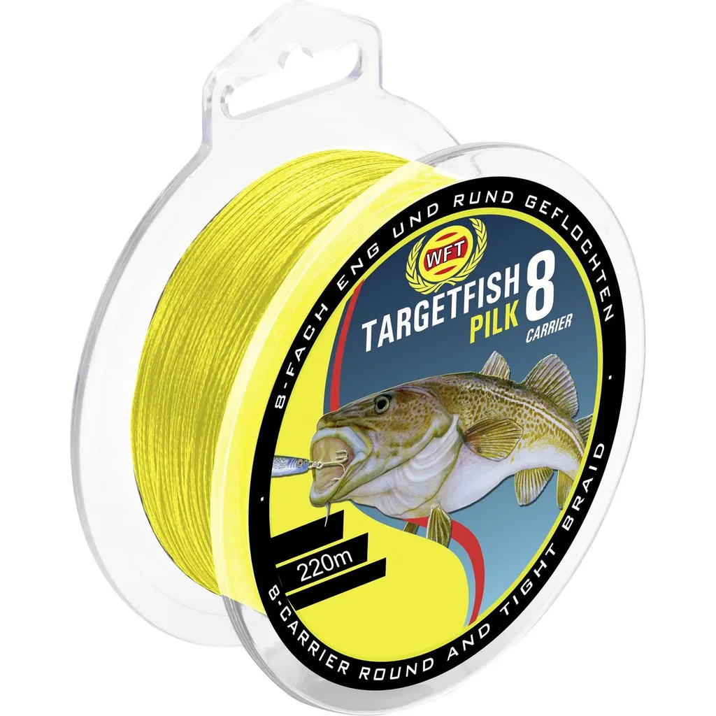 WFT TF8 Pilk Geflochtene Schnur 0.15mm 12kg 220m