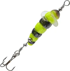 Balzer Killer Made Blinker 4cm 2.5g Gelb-Schwarz UV
