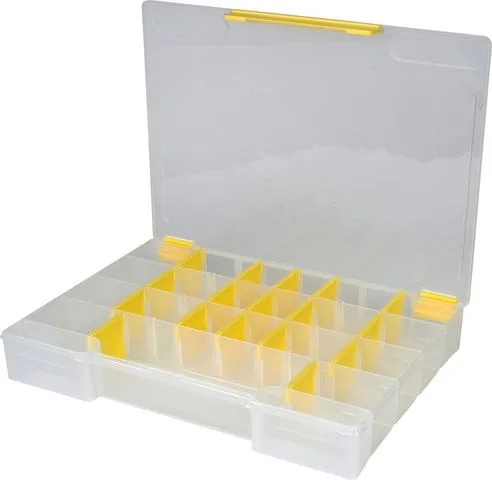 Spro TBX Tackle Box 50L 35x25x5cm Clear Plastic