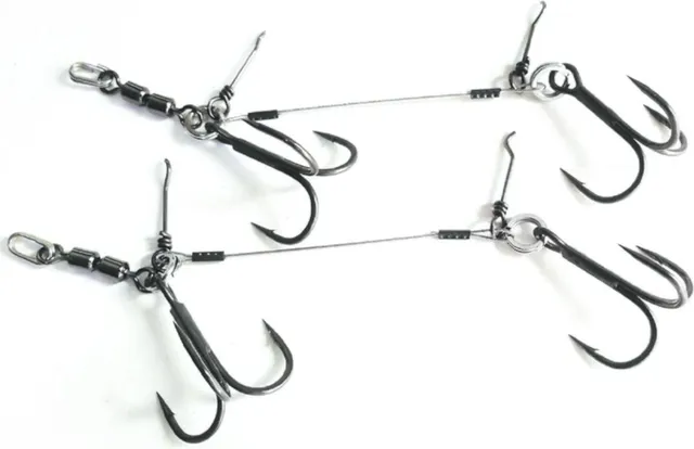 Pikecraft Double Swivel Stinger Rig #2/0 2pc