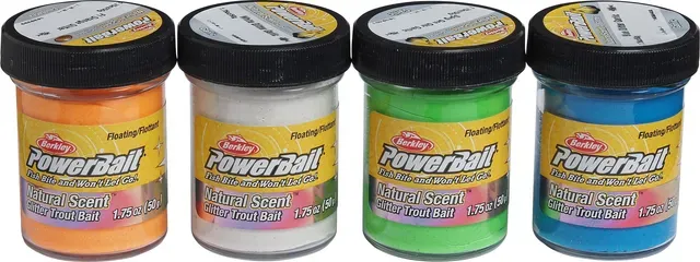 Berkley PowerBait Forellenteig 4x50g Winter