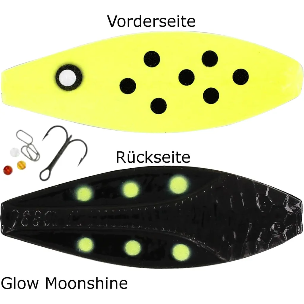 Westin D360 Blinker 10g 5.5cm Glow Moonshine
