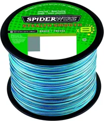 Spiderwire Stealth Smooth8 X8 PE Braid 0.13mm 2000m Blue Camo