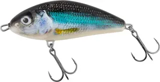 Salmo Fatso Crankbait 8cm Floating Spotted Holo Smelt