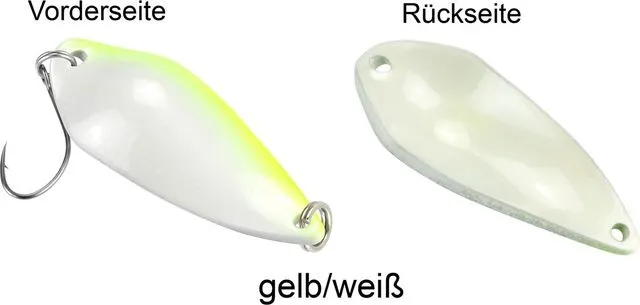 FTM Spoon Rock Spoon 4.2g Yellow/White