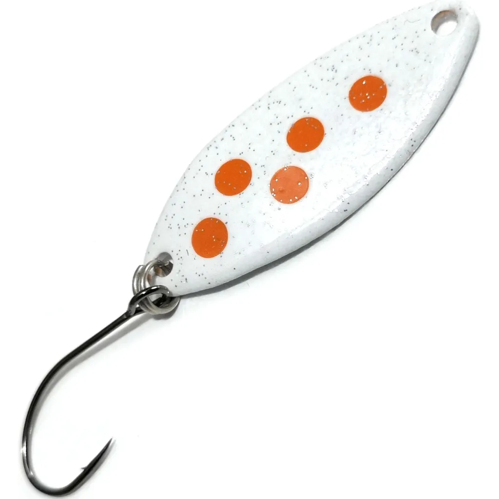 Troutwerk Spoon Blinker 70298 3.3cm 2.5g Weiß Orange