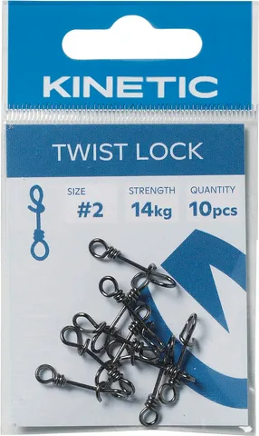 Kinetic Twist Lock #0 8kg 10pc