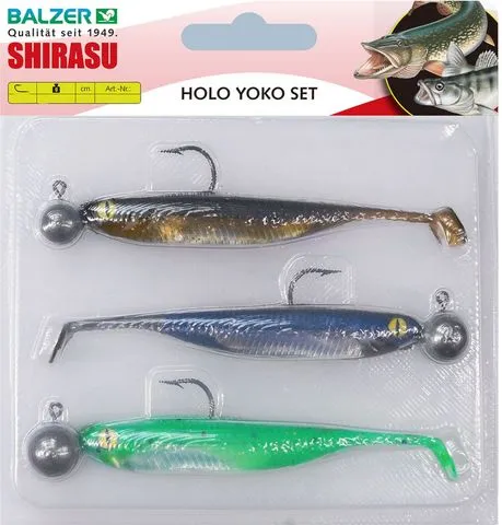 Balzer Holo Yoko Köder-Set 2–5g 3pcs 6.5cm Soft Bait
