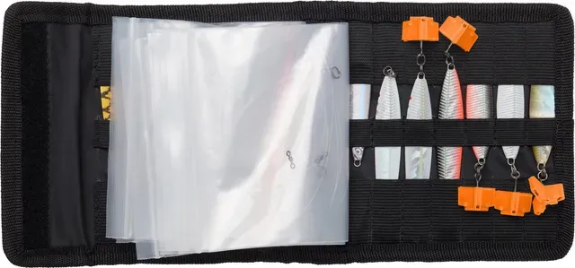 Savage Gear Flip Wallet Rig And Lure 14x14cm 8 Compartments 600D Polyester