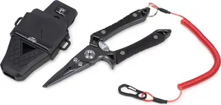 Fox Rage Belt Pliers 18.4cm Tungsten Carbide Side Cutters Serrated 420 Stainless Steel