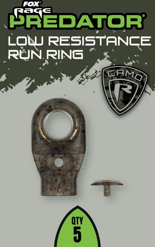 Fox Camo Low Resistance Run Ring 5pcs Stainless Steel