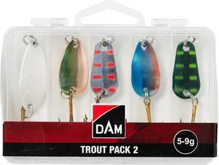 DAM Trout Pack Box 5-9g 5 Blade Bait