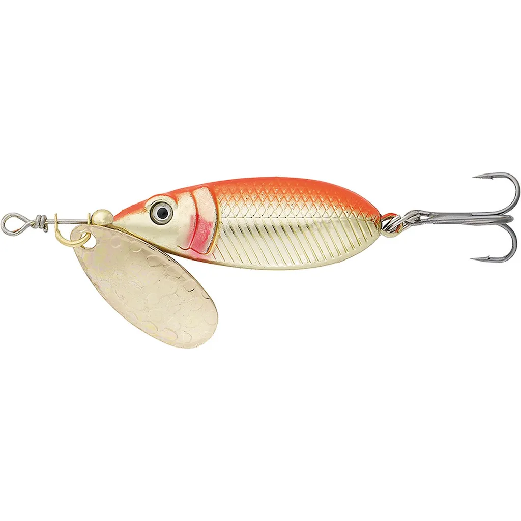 Kinetic Jackpot Spinner #8 9g Orange/Gold