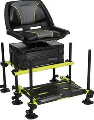 Matrix F25 Pro Swivel Seatbox Lime Edition 13.5kg 76.1cm Aluminium