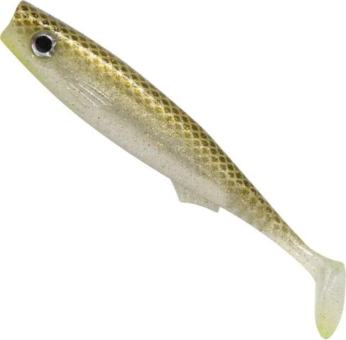 Seika Pro Fortuna Shad Softbait 10cm 5pc Golden Brownie