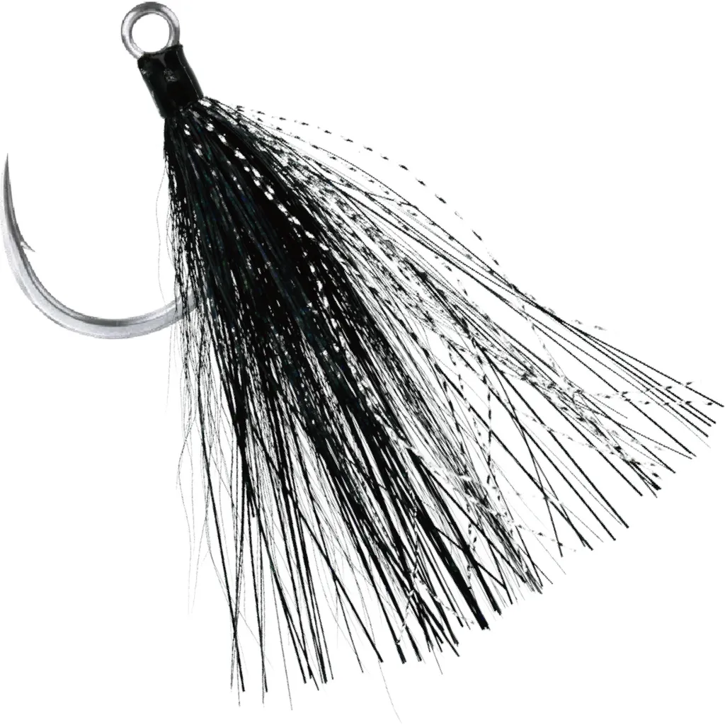 BKK LONEDIABLO BT Black Bucktail Haken #4/0 3Stk