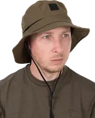 Fox Khaki Boonie Bucket Hat Polyester