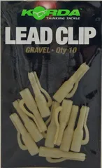 Korda Safe Zone Lead Clips 10pc Gravel