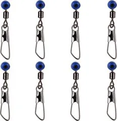 Cresta Feeder Swivels Safe-Bead 8pcs Snap Swivel