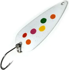Troutwerk Spoon 4cm 5g White/Multicoloured Dots