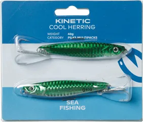 Kinetic Cool Herring Blinker 60g Green/Silver