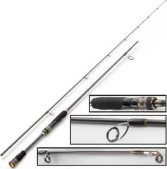 Hearty Rise Valley Hunter Spin Spinnrute 712 ML 2pc 2.17m 3.5–14g 112g