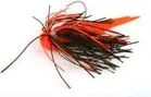 Fox Rage Lipstick Skirted Jigs Black/Orange 4/0