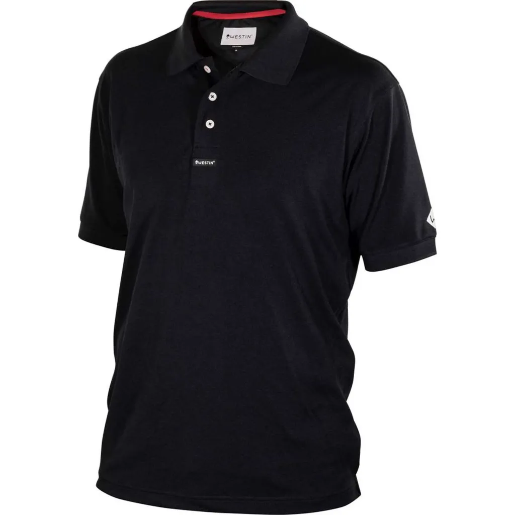 Westin Dry Polo Shirt Black Angelshirt S