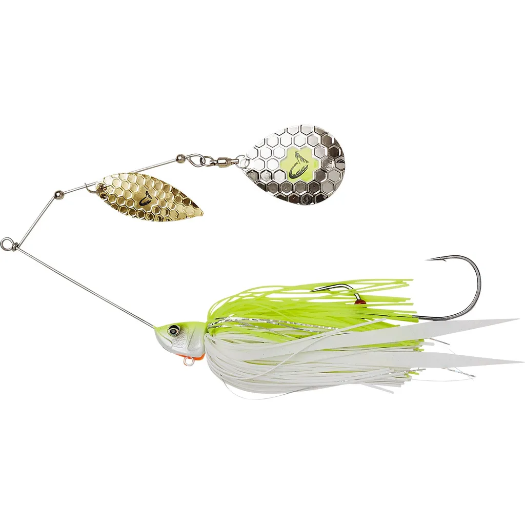 Savage Gear Da Bush Spinnerbait 16cm 32g Yellow White Silver