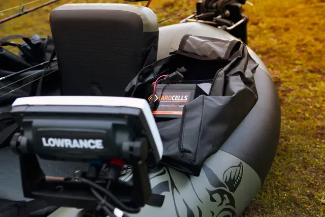 Black Cat Battle Boat Belly Boat 170cm PVC