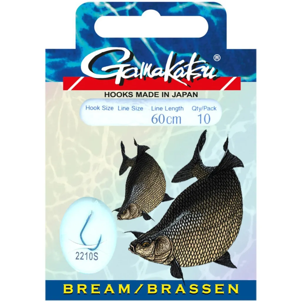 Gamakatsu Brassen LS-2210 Fertigmontage #4 60cm 0.22mm