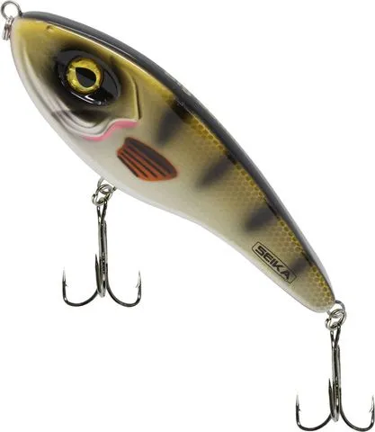 Seika Pro Big Sendai Jerkbait 14.5cm 0.5–2m 55g Striped Brownie