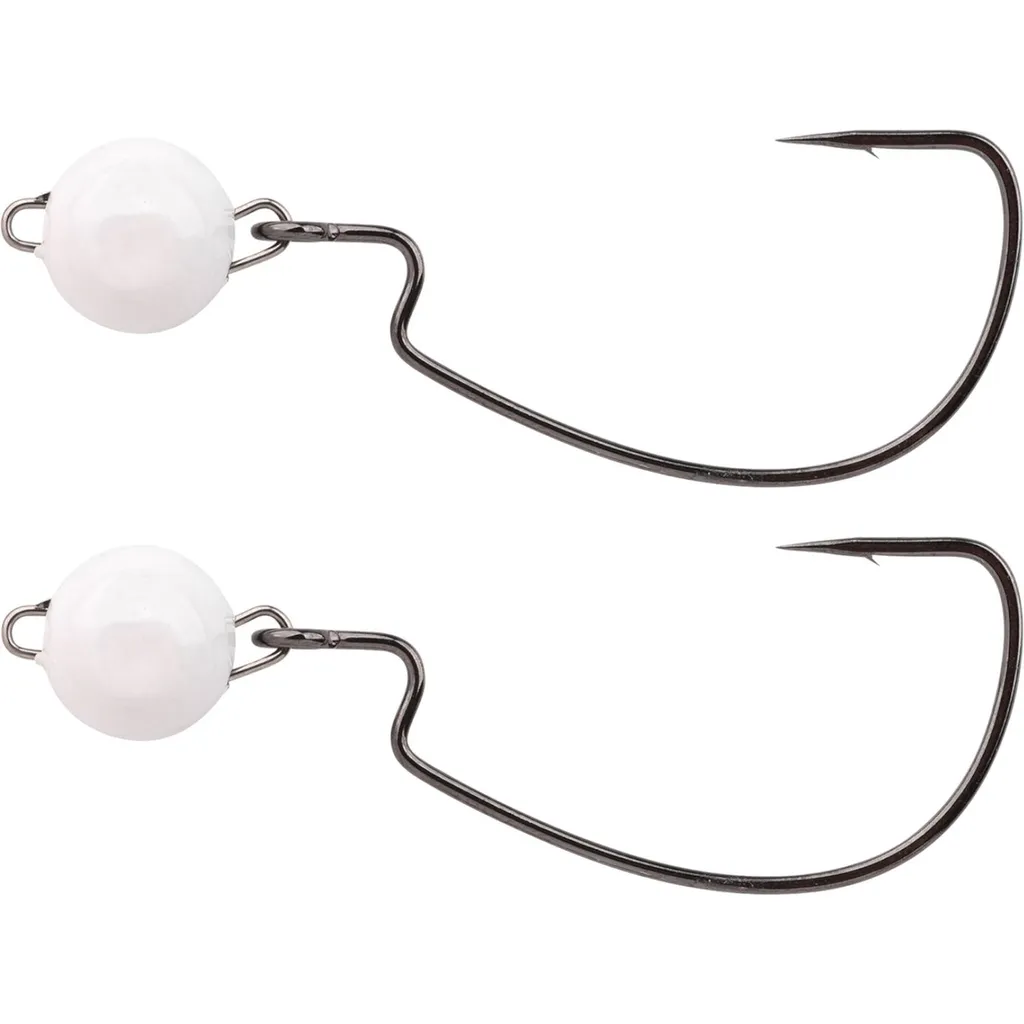 Spro Freestyle Rigged Bottom Jigs #2/0 10g Glow