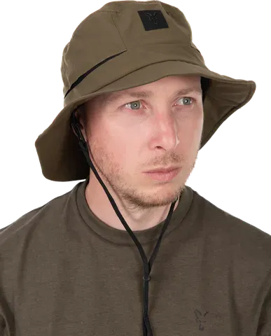 Fox Khaki Boonie Bucket Hat Polyester