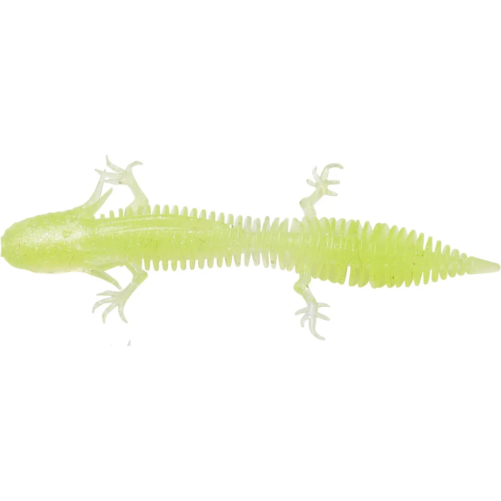 Savage Gear Ned Salamander Gummiköder 7.5cm 3g Clear Chartreuse