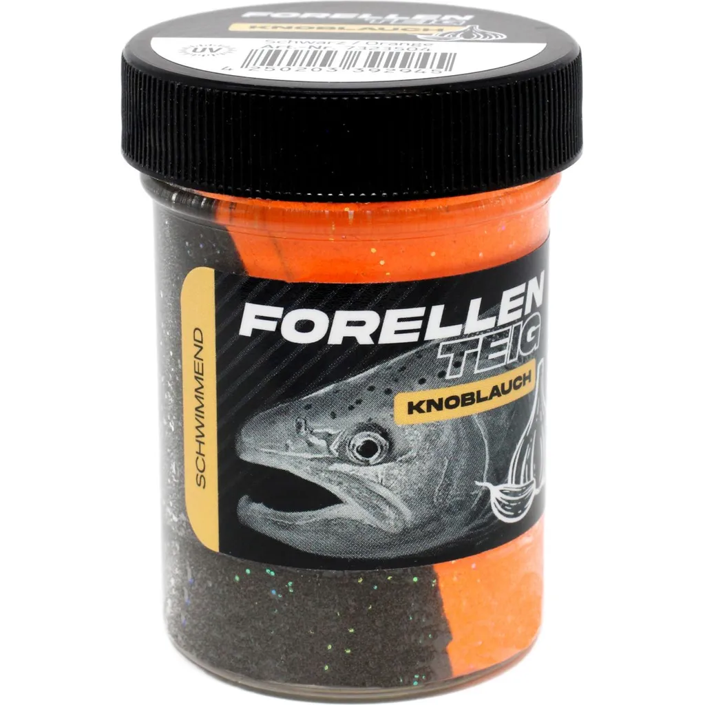 FTM Forellenteig Schwarz/Orange Knoblauch