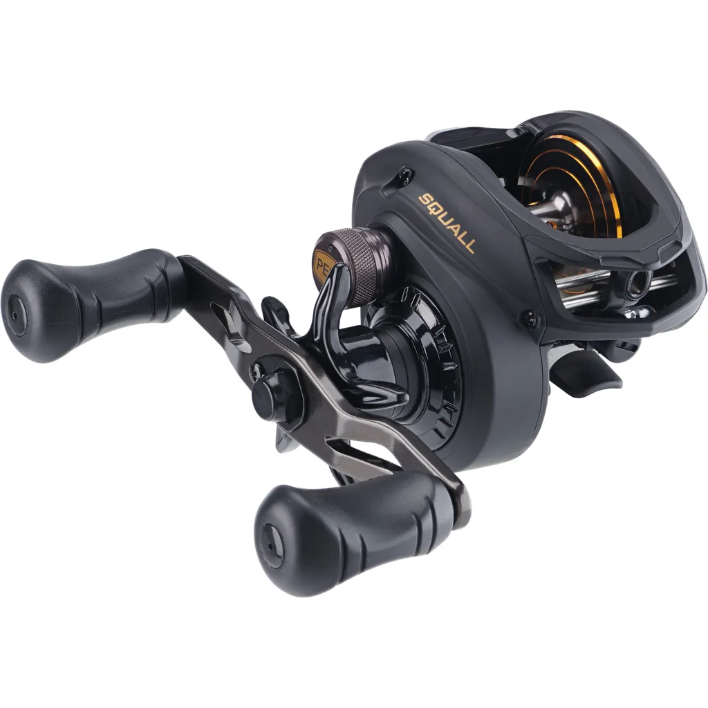Penn Squall Low Profile Baitcastrolle 7.3:1 300 Right
