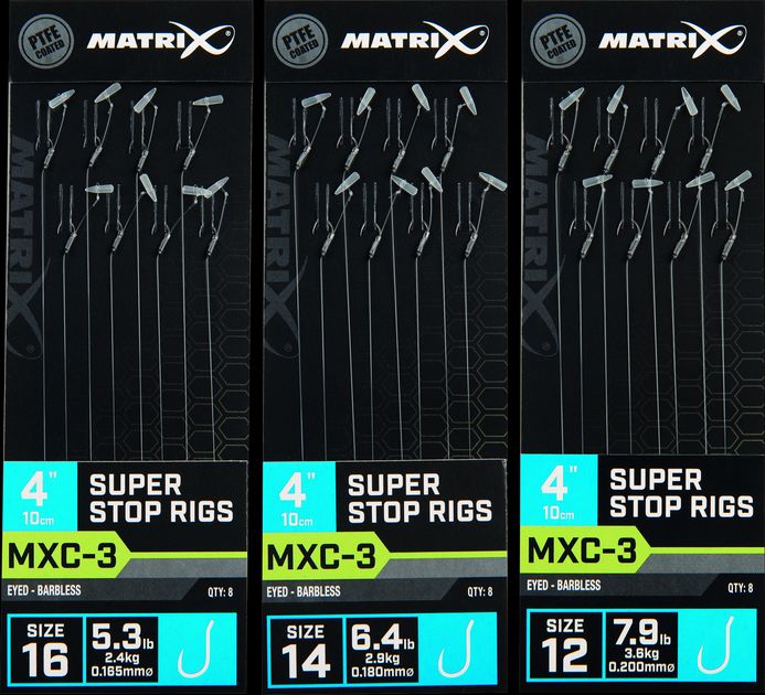 Matrix MXC-3 Ready-Made Rigs #16 10cm 8pcs