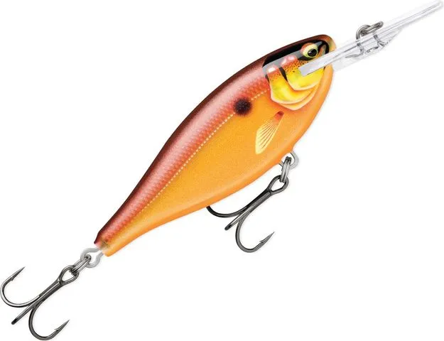 Rapala Shad Rap Elite Crankbaits 7.5cm 12g 2.7–3.3m Gilded Crawdad