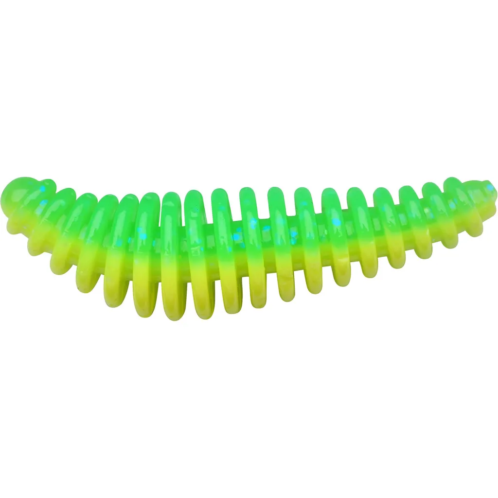 Berkley PowerBait Power Pupa Gummiköder 4.5cm Spring Green Sunshine Yellow 8pc