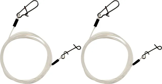 Seika Pro Fluorocarbon Vorfach mit No Knot Verbinder 60cm 30kg 0.8mm