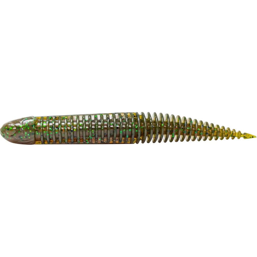 Savage Gear Ned Dragon Tail Slug Softbaits 7.2cm 3g Green Pumpkin