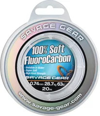 Savage Gear Soft FC Fluorcarbon-Schnur 0.36mm 8.4kg 40m